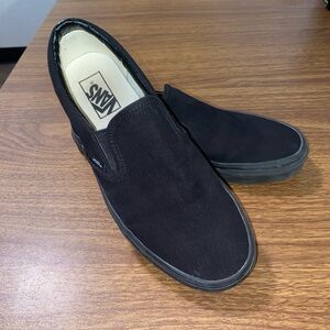Vans Classic black slip on